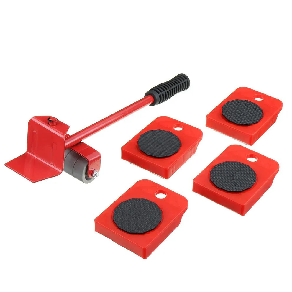 5 in 1, Furniture Lifter Mover Tool Set Furniture Lifting Wheels (5PCS)